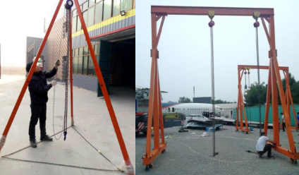 小型龍門吊和起重三腳架