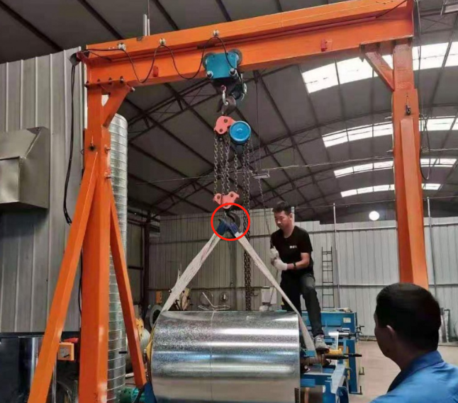 起重作業中的潛在危險